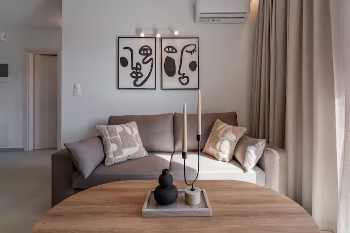 PJ Properties Sounio Apartment with Sea View A3